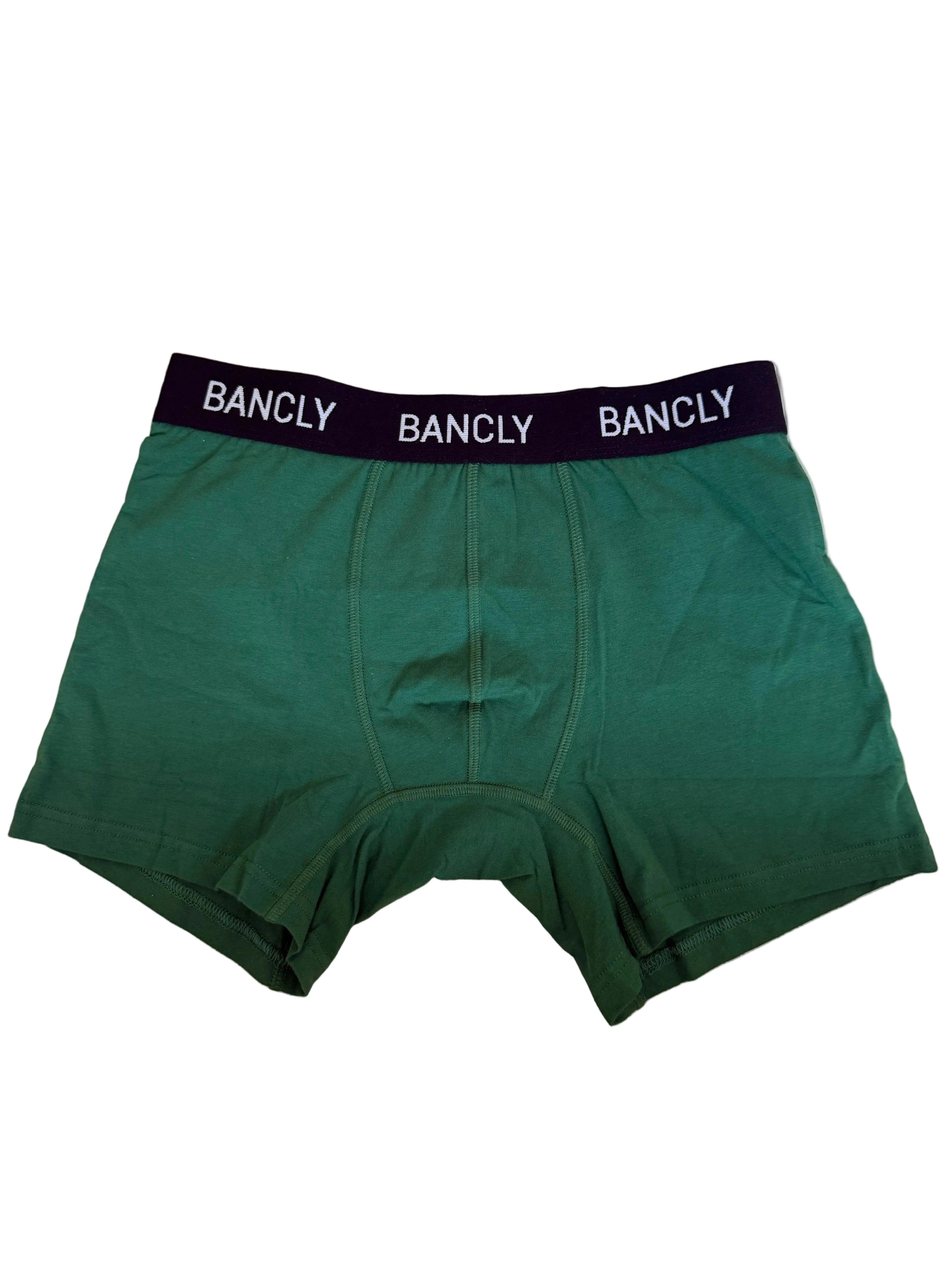FORREST GREEN - STRETCH COTTON BOXER BRIEFS